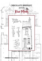 Kim Moody -  Our House A6  rubber stamp set